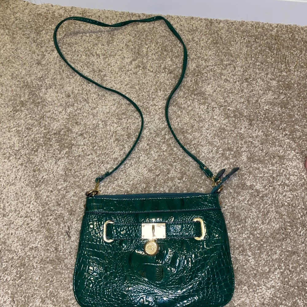Anne Klein green crossbody